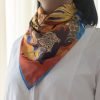 Square neck scarf “Tale Motif” - img. 2