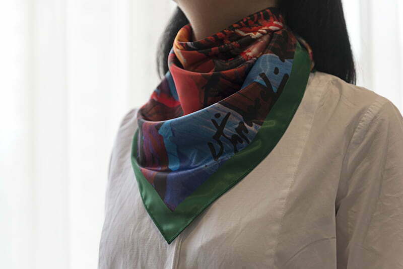 Square neck scarf "Ox" - img. 2