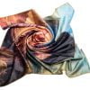 Silk scarf “Several episodes from Joconda’s life”