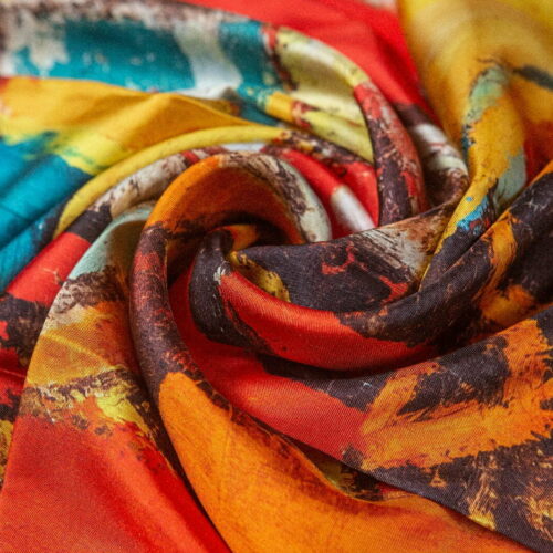 Silk Scarf “Don Quixote”-img. 2