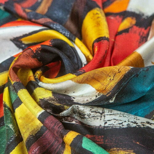 Silk Scarf "Meditations" - img. 2