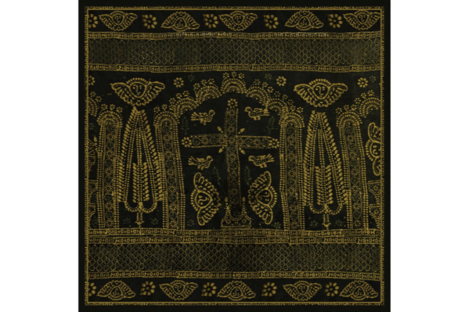 Silk Scarf “A Fragment of a Curtain” - Image 3