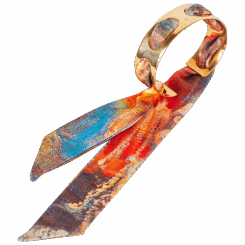 Bracelet “The Orange Day Procession”