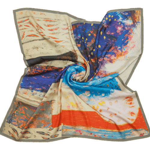 Scarf "Flower salon"
