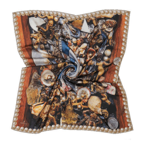 Scarf “Memory of Fabergé”