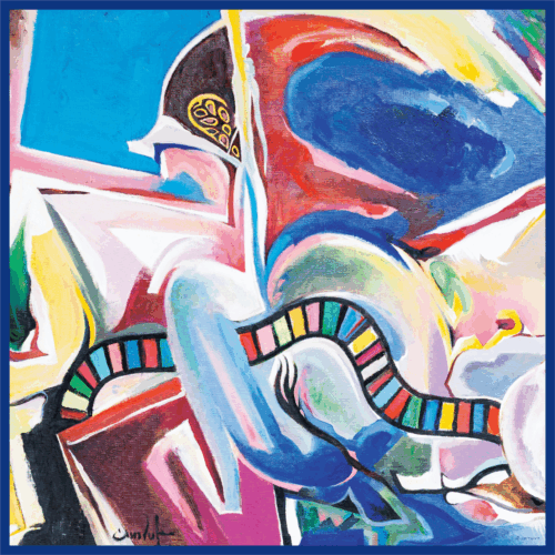 Scarf “A weird dream”