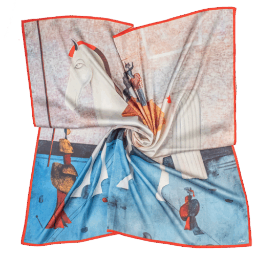 Scarf “Tbilisi puppet show tour in Yerevan”