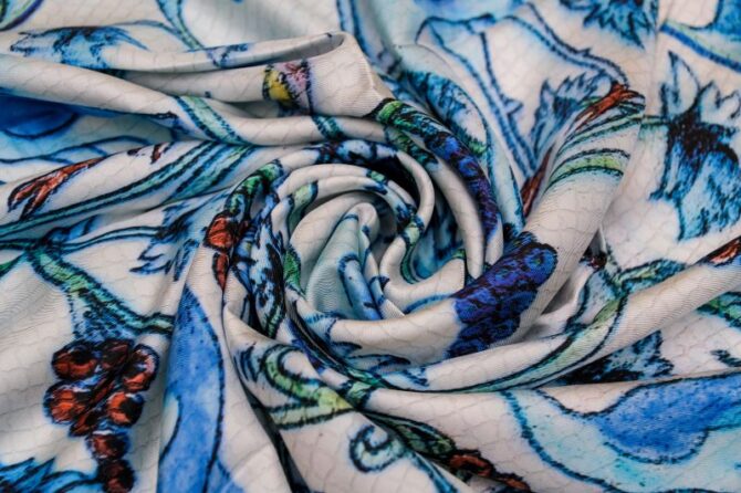 Silk Scarf “Tray” - Image 2