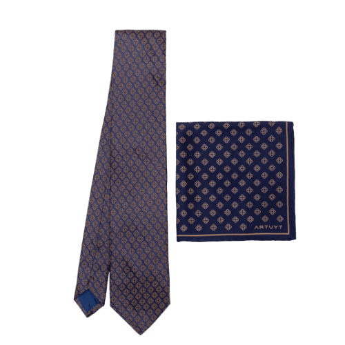 Tie and Pocket Square Set "Gospel Binding"
