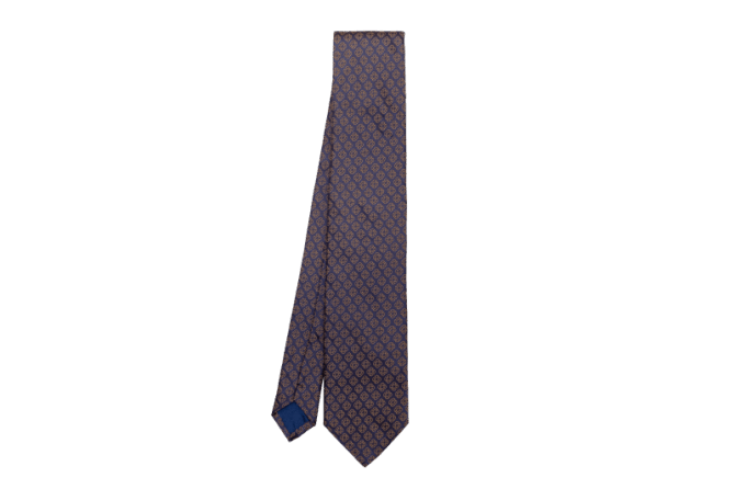 Handmade Silk Jacquard Tie "Gospel Binding"