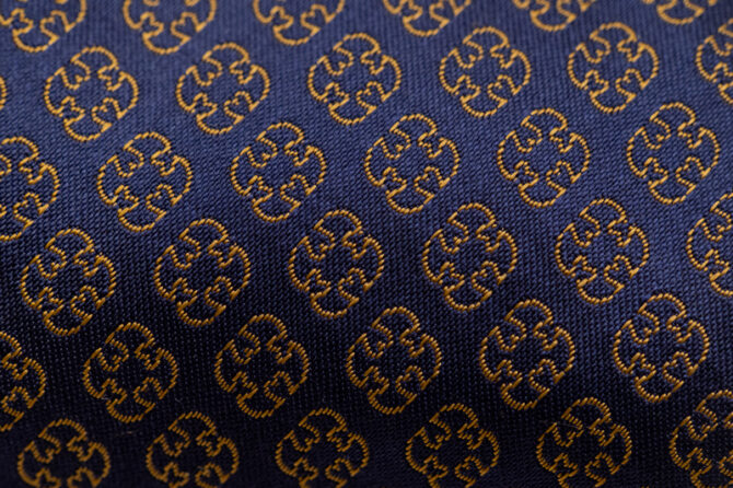 Handmade Silk Jacquard Tie "Gospel Binding" - Image 3