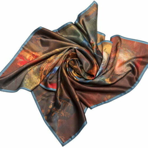 Scarf “Self-portrait”