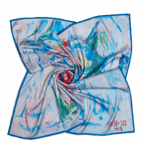 Scarf “Early morning”