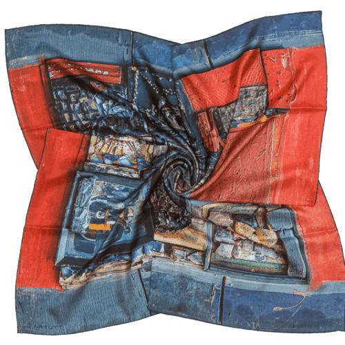 Silk Scarf “Mariam"