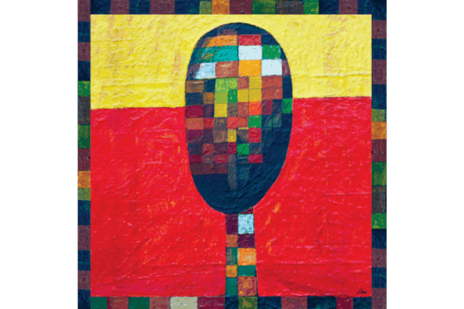 Silk Scarf “In memory of Minas” - Image 3