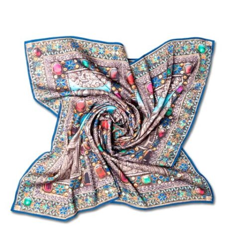 Silk Scarf “Parzatumar”