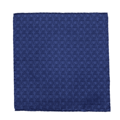 Silk Jacquard Pocket Square "Samples of Ornaments"