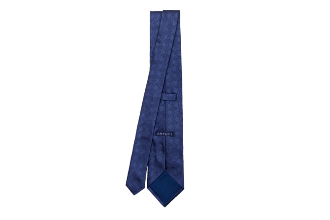 Handmade Silk Jacquard Tie "Samples of Ornaments" - Image 2