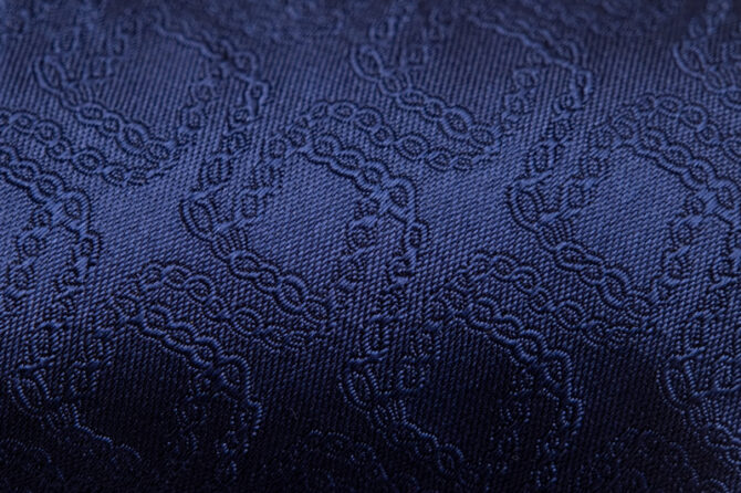 Handmade Silk Jacquard Tie "Samples of Ornaments" - Image 3
