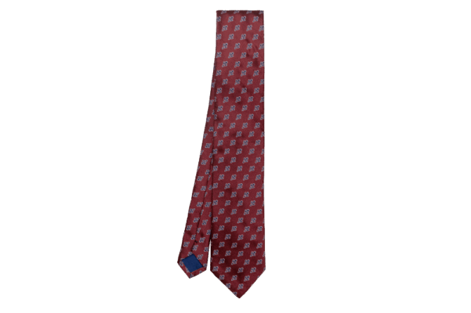 Handmade Silk Jacquard Tie "Samples of Ornaments"