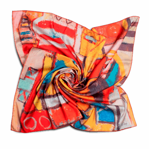 Scarf “Don Quixote”