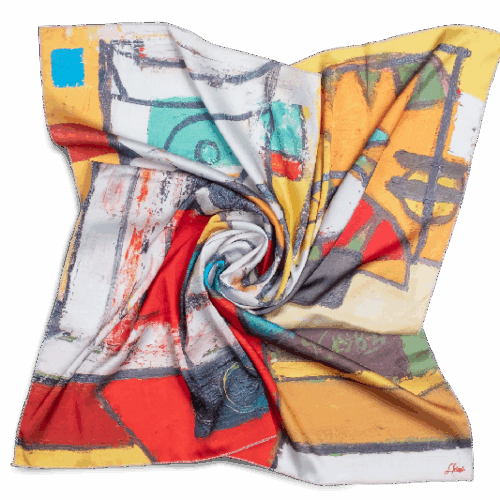 Scarf “Meditations #22”