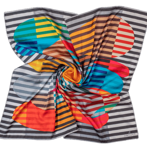Scarf “Composition #3”