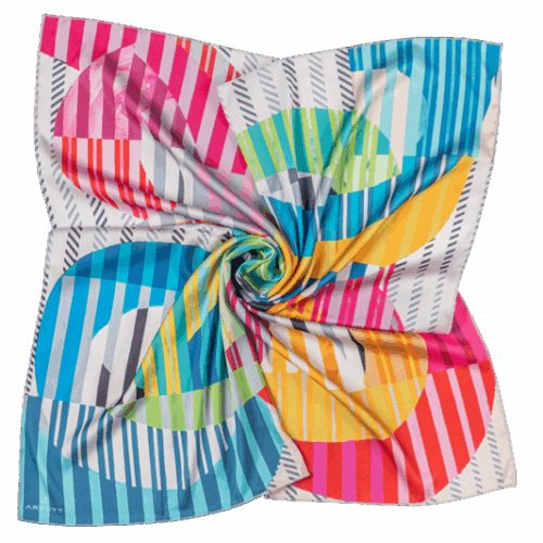 Scarf “Composition #6”