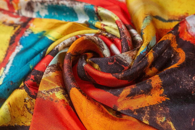 Silk Scarf “Don Quixote” - Image 2