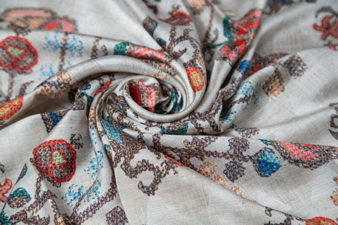Silk Scarf "Agapi" - Image 2