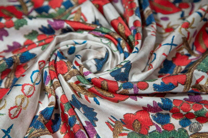 Silk Scarf "Noemi" - Image 2