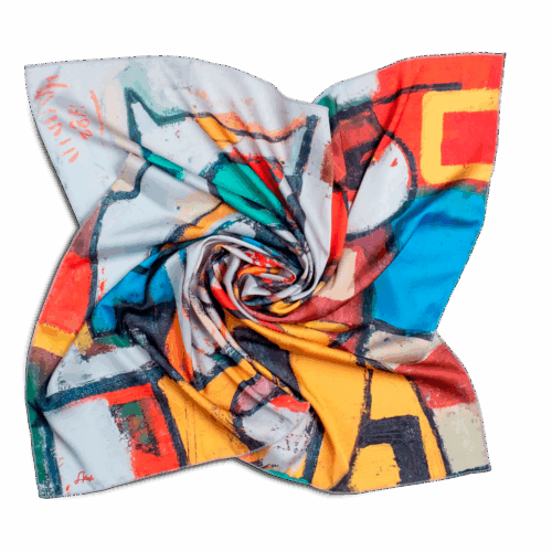 Scarf “Meditations #23”