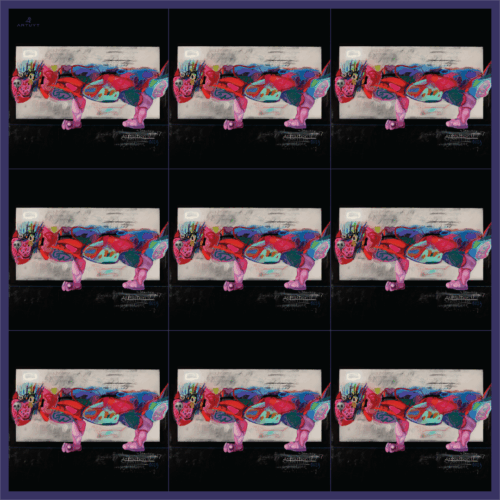 Silk scarf “Big Dream”