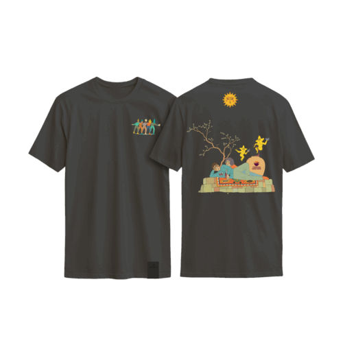 T-Shirt “THE UNITY VINE” - Black