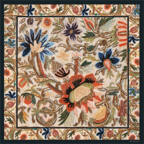 Ornamental pattern of 18th-century Armenian embroidery