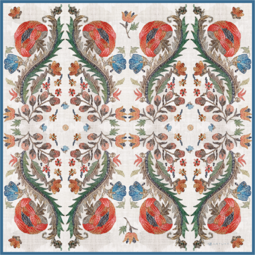 NV06.9S Silk Scarf Nuard