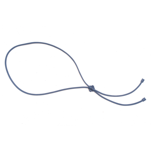 Leather belt - blue