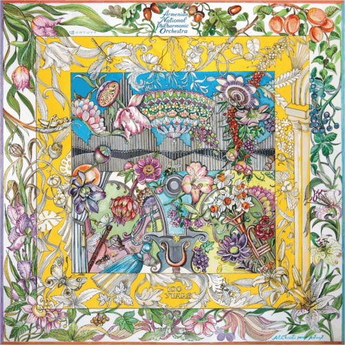 Silk Scarf "Philharmonic 100"